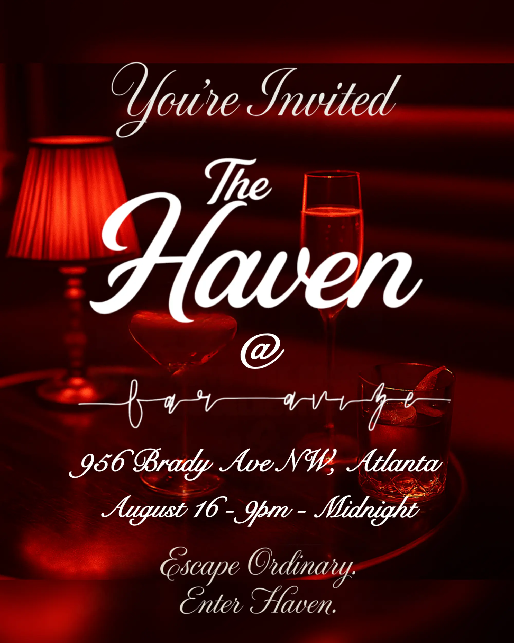 The Haven Invite Card